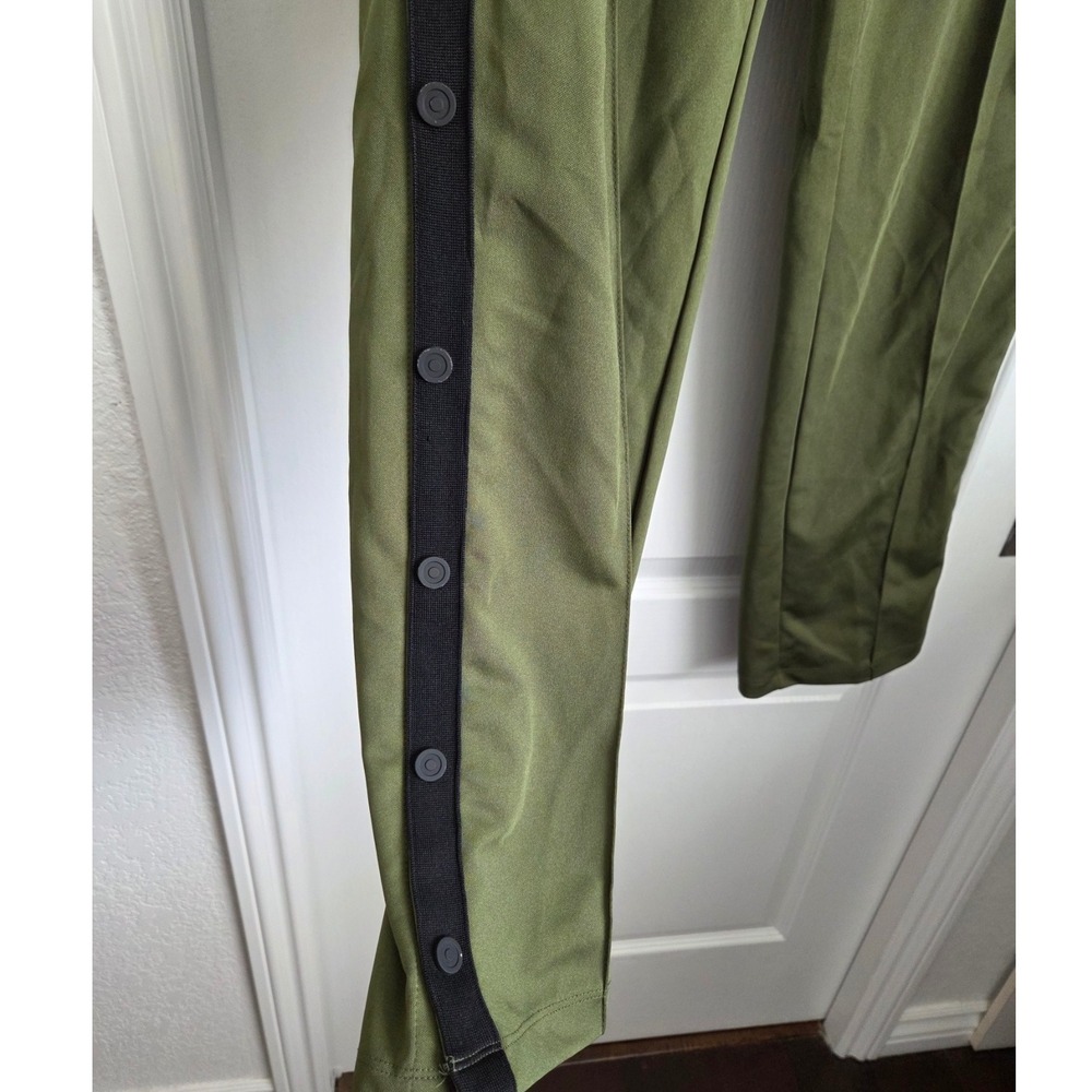 Hunter for Target Olive Green Track Pants Snap Button Side Womens Sz XL Travel‎ - Picture 7 of 8